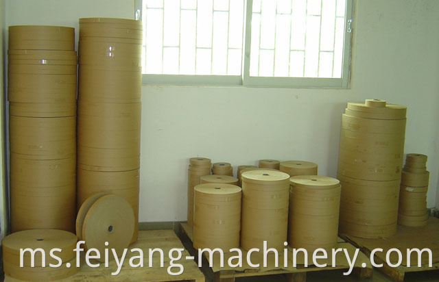 paper slitting machine for paper ropes